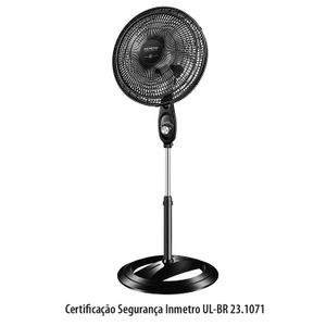 Ventilador 40cm Coluna Preto - Mondial