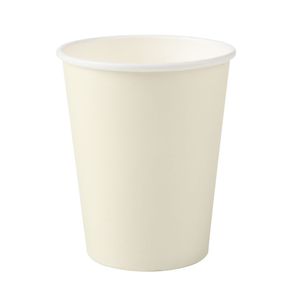 Copo Papel 270mL Candy Amarelo - Silver Plastic