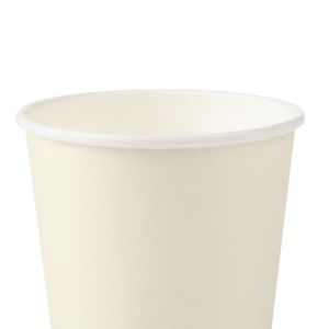 Copo Papel 270mL Candy Amarelo - Silver Plastic