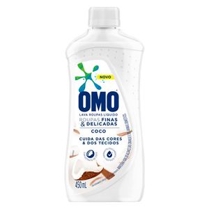 Lava Roupas Finas Delicadas Coco 450mL - Omo