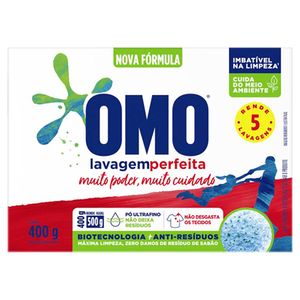 Lava Roupas Pó Lavagem Perfeita 400g - Omo