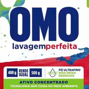 Lava Roupas Pó Lavagem Perfeita 400g - Omo