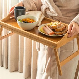 Bandeja Cama em Bambu Sense 50x30cm - Ou