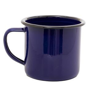 Caneca Esmaltada 360mL Azul - Mimo Style