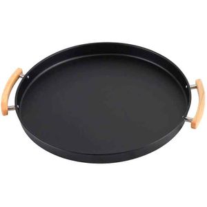 Bandeja com Alças Sense 41,5x37cm Chumbo - Ou