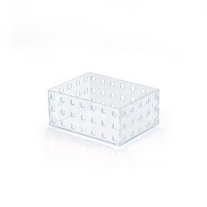 Caixa Organizadora Retangular 6x14cm Transparente - Arthi