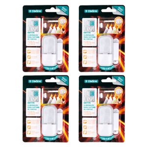 Kit Com 4 Iluminações para Closet Portas - Ordene