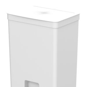 Lixeira com Pedal Trium 464l Branca - Ou