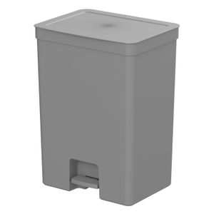 Lixeira com Pedal Trium 464l Chumbo - Ou