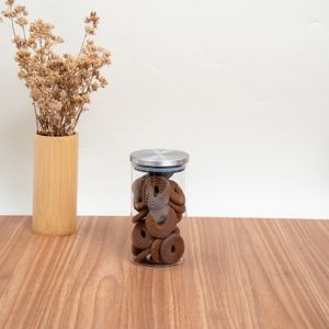 Pote para Mantimento com Tampa em Inox 450mL - Oikos