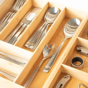 Organizador de Talheres Keep em Bambu - Ou