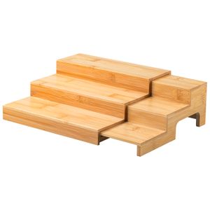 Organizador Multinível Extensível Keep em Bambu - Ou