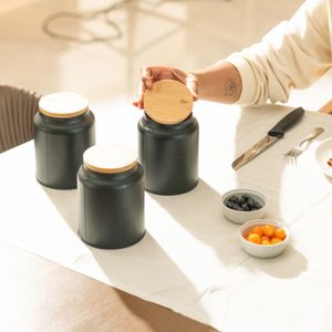 Pote Sugar Sense Preto - Ou
