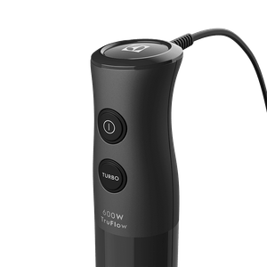 Mixer 3 em 1 Electrolux Preto 600W com Haste em Inox e Tecnologia TruFlow Power System (EIB20)