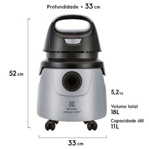 Aspirador Água e Pó Smart (A10N1)