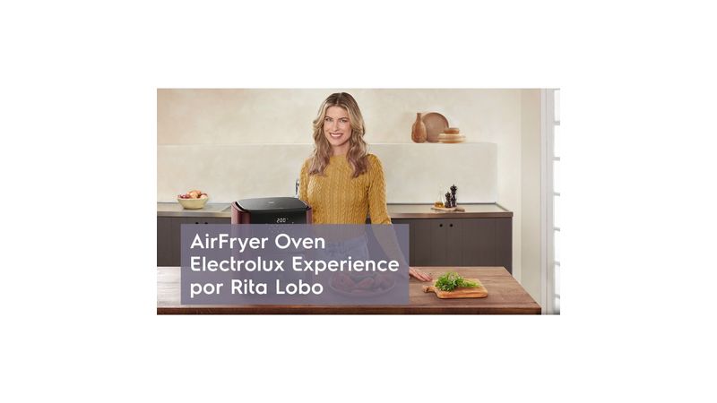 Air Fryer Oven Electrolux 12L Digital Vermelha Experience 1700W por Rita  Lobo (EAF91) - Preçolândia