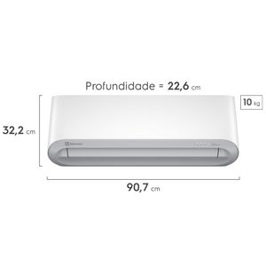 Ar-Condicionado Electrolux Split 12.000 BTUs Color Adapt Frio (UI12F/UE12F)