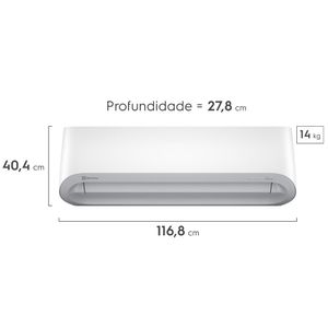 Ar-Condicionado Electrolux Split 23.000 BTUs Color Adapt Quente/Frio (UI24R/UE24R)