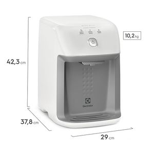 Purificador Electrolux Água Quente, Natural e Gelada com Compressor Branco (PH41B)