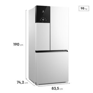 Geladeira Electrolux Frost Free Inverter 590L AutoSense HortiNatura 3 Portas Branca (IM8)