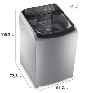 Máquina de Lavar 17kg Electrolux Perfect Care com Jatos Poderosos, Vapour Jets* e full touch (LEH17)