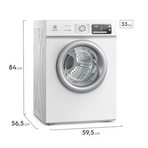 Secadora de Roupas Electrolux 11Kg  Branca Essential Care com Função Antirrugas (STL11)