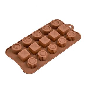 Forma Chocolate Bombons 21cm Marrom - Silver Chef