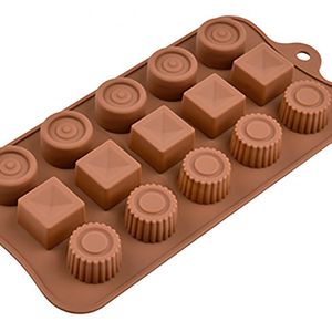 Forma Chocolate Bombons 21cm Marrom - Silver Chef