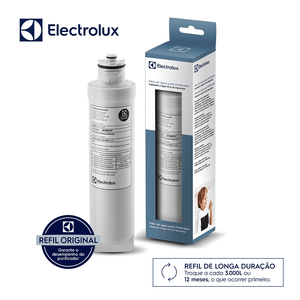 Filtro/Refil Original para Purificador de Água Electrolux PA21G / PA26G / PA31G – Refil longa duração: troque a cada 12 meses
