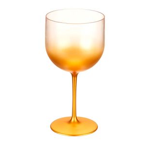 Taça de Gin 500mL Degradê Dourada - Oldaniplast