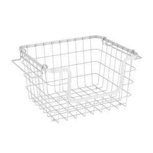 Cesto Organizador Metalla 32,4x25,9cm Branco - Yoi