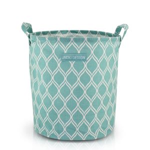 Cesto Organizador Loft 33x30cm Turquesa - Jacki Design