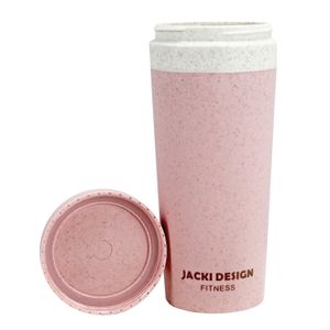 Copo com Tampa Lifestyle 300mL Rosa - Jacki Design