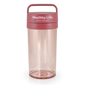 Copo com Tampa Concept 430mL Rosa - Jacki Design