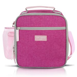 Lancheira Bolsa Térmica Junior Pink - Jacki Design