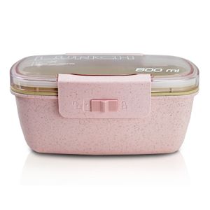Pote para Marmita Fitness 800mL Rosa - Jacki Design