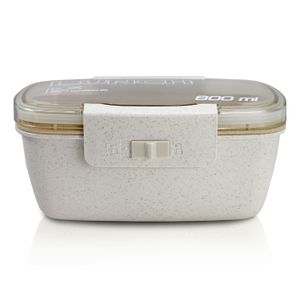 Pote para Marmita Fitness 800mL Bege - Jacki Design