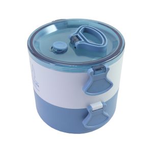 Pote para Marmita com 2 Recipientes Joy 1,6l Azul - Jacki Design
