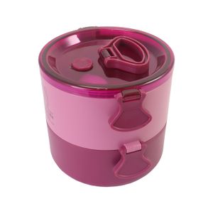 Pote para Marmita com 2 Recipientes Joy 1,6l Vinho - Jacki Design