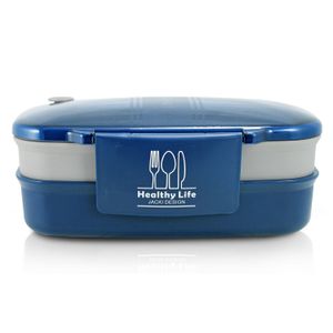 Pote Marmita com 2 Andares Concept 1,2l Azul - Jacki Design