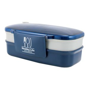 Pote Marmita com 2 Andares Concept 1,2l Azul - Jacki Design