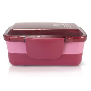 Pote para Marmita com 2 Andares Joy 950mL Vinho - Jacki Design