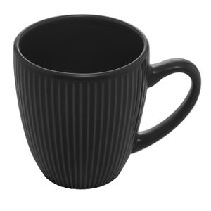 Caneca de Cerâmica Roma 210mL Preta - Lyor