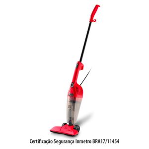 Aspirador de Pó Vertical 2 em 1 Vermelho 1000w - Multi