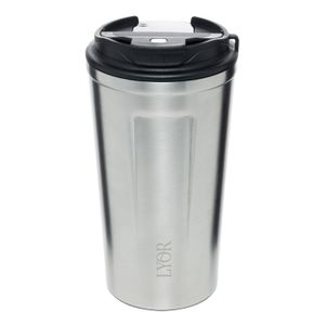 Copo Térmico com Termômetro Motion 500mL Inox - Lyor