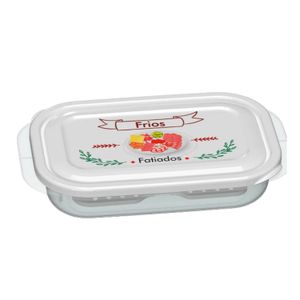 Porta Frios com Escorredor Branco - Nitron