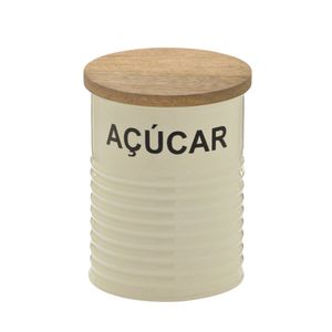 Pote de Açucar 950mL Bege Madeira - Espressione