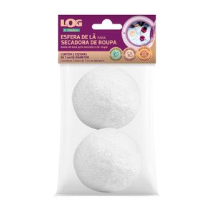 Esferas para Secar Roupa 2 Peças Natural - Ordene
