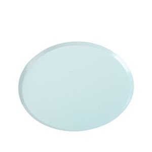 Prato Descartável com 8 Unidades 18cm Candy Verde - Silver Plastic
