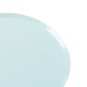Prato Descartável com 8 Unidades 18cm Candy Verde - Silver Plastic